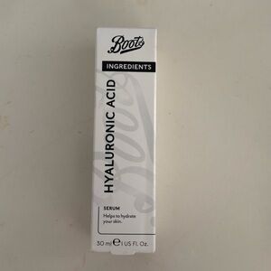 Boots hyaluronic acid